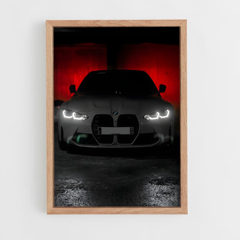 Poster Tunnel Noir – affiche BMW (vue 4)